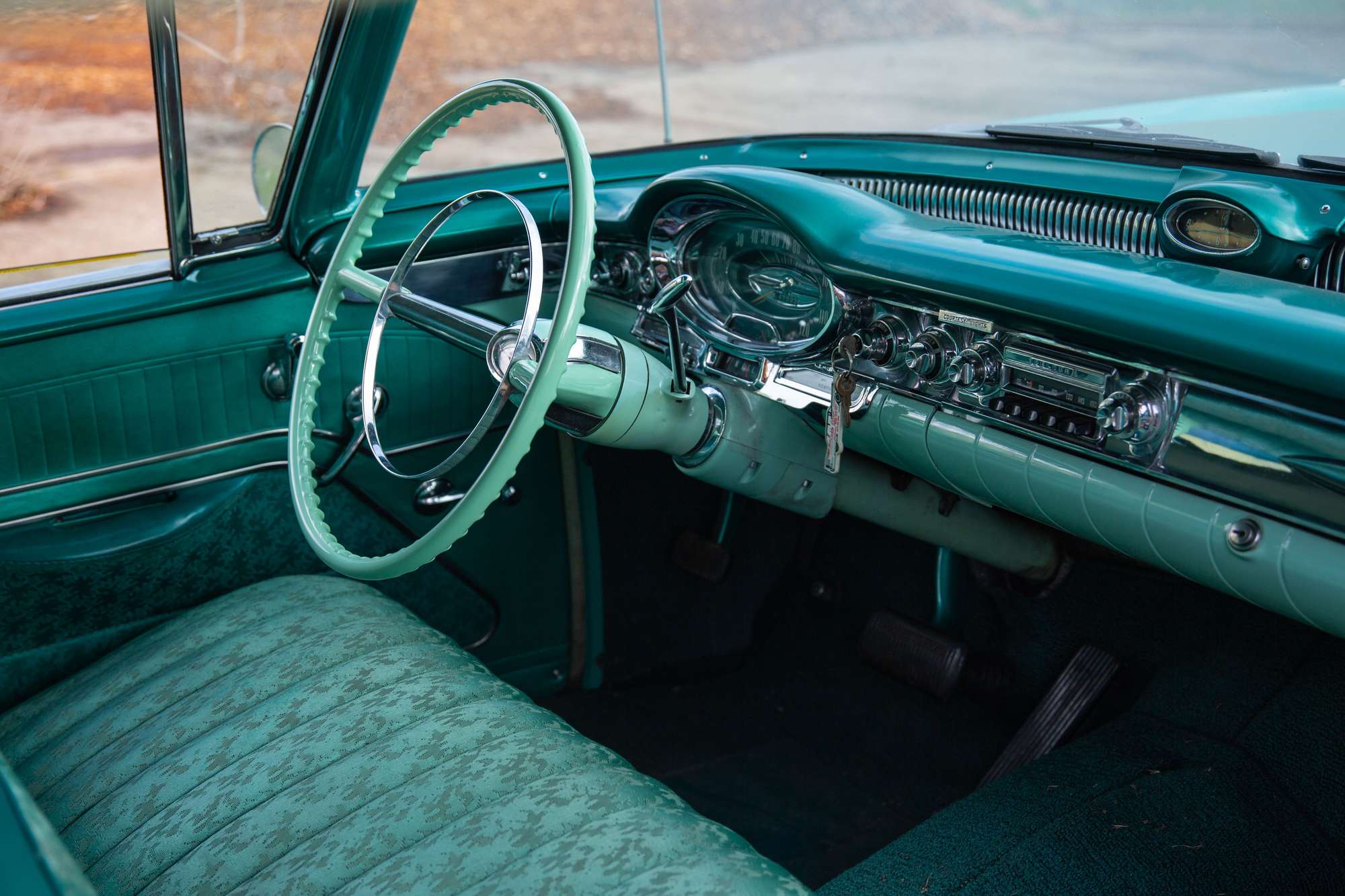 1957 Oldsmobile Starfire Ninety-Eight Holiday Sedan-Sold