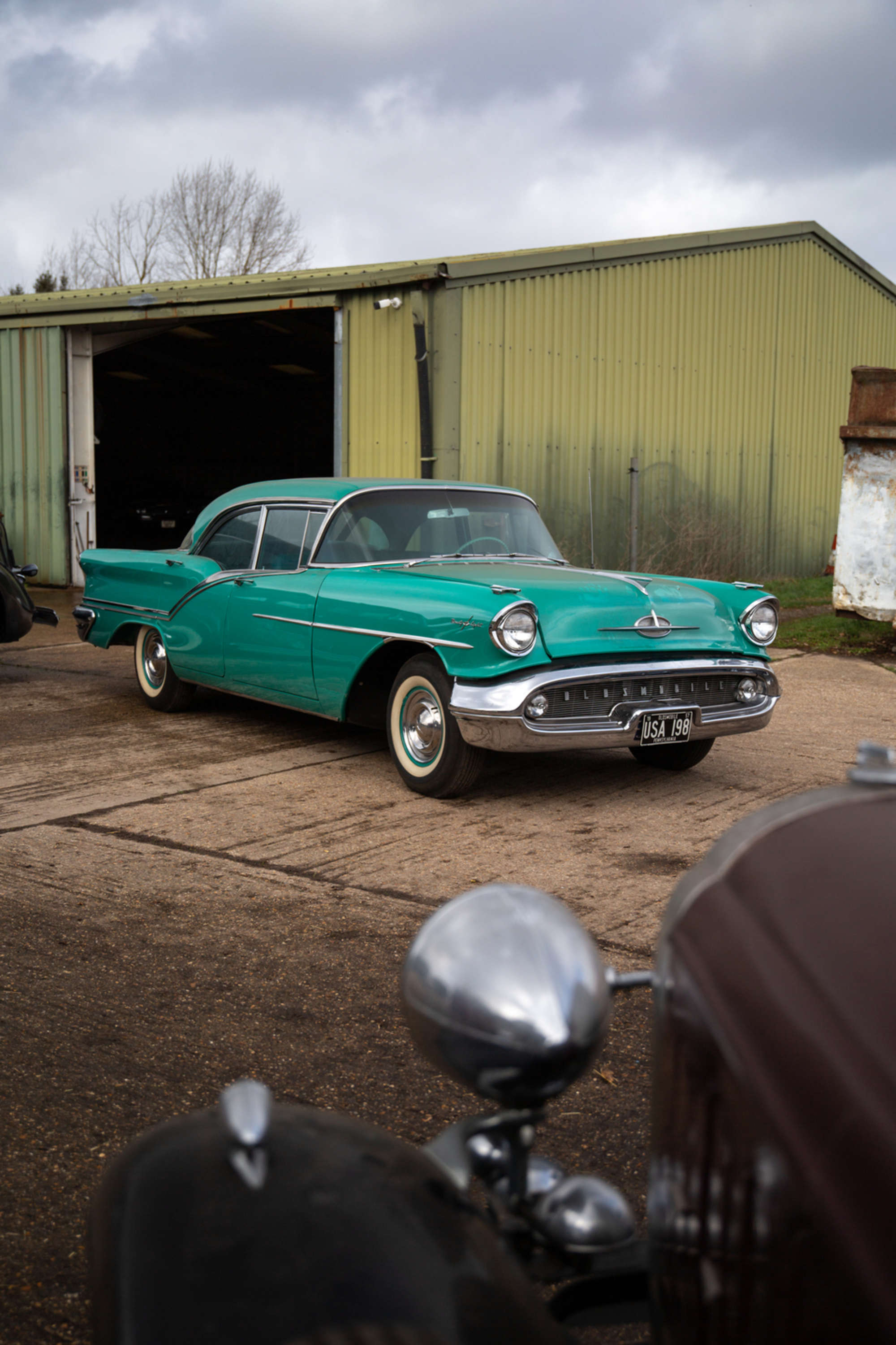 1957 Oldsmobile Starfire Ninety-Eight Holiday Sedan-Sold