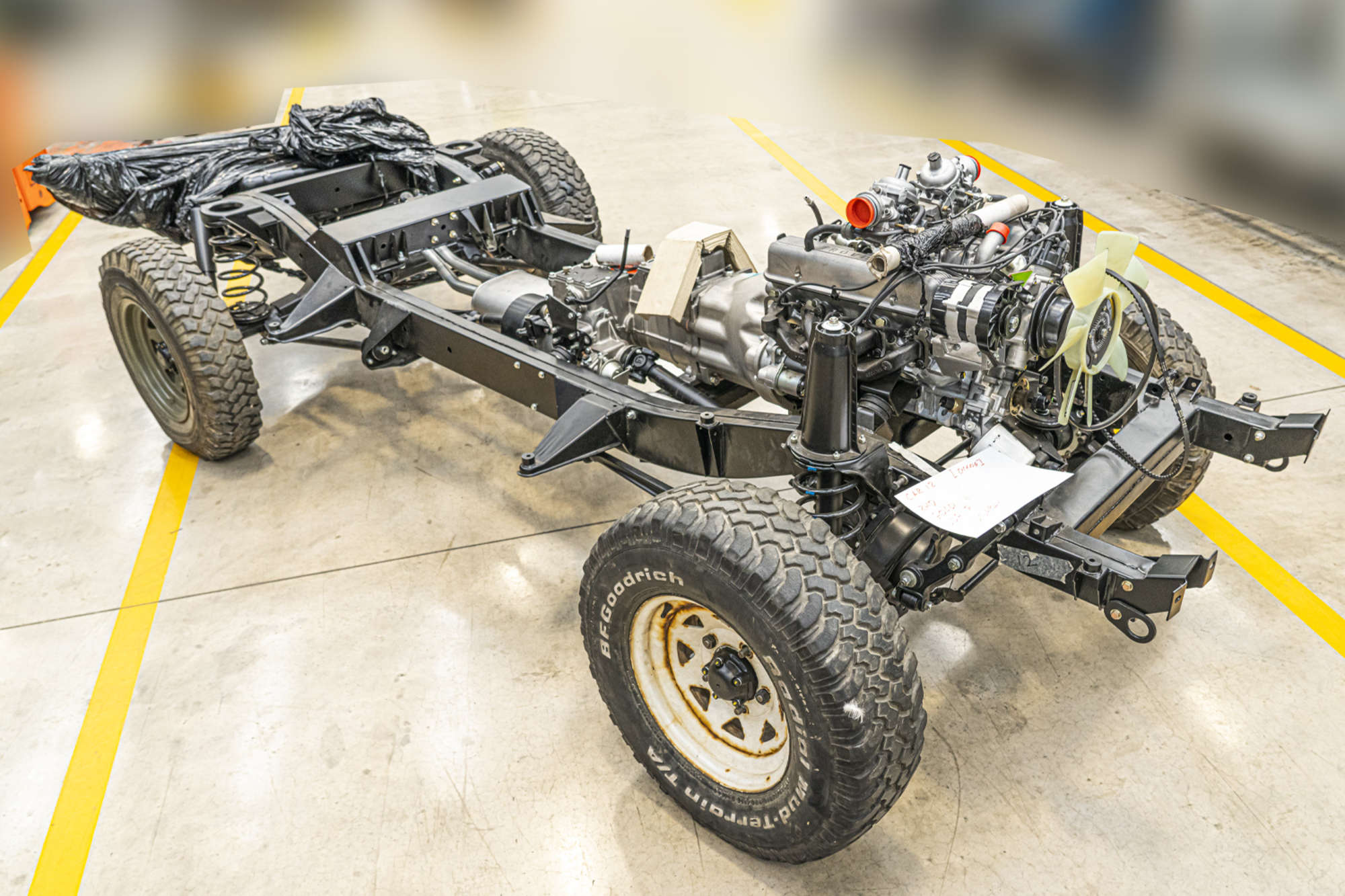 1974 Range Rover Classic 'Suffix C' Complete Chassis-Sold