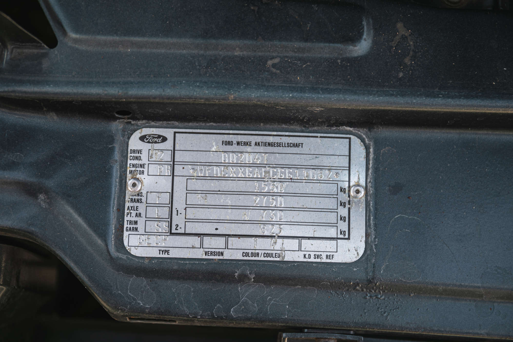 1987 Ford Capri 280 Brooklands