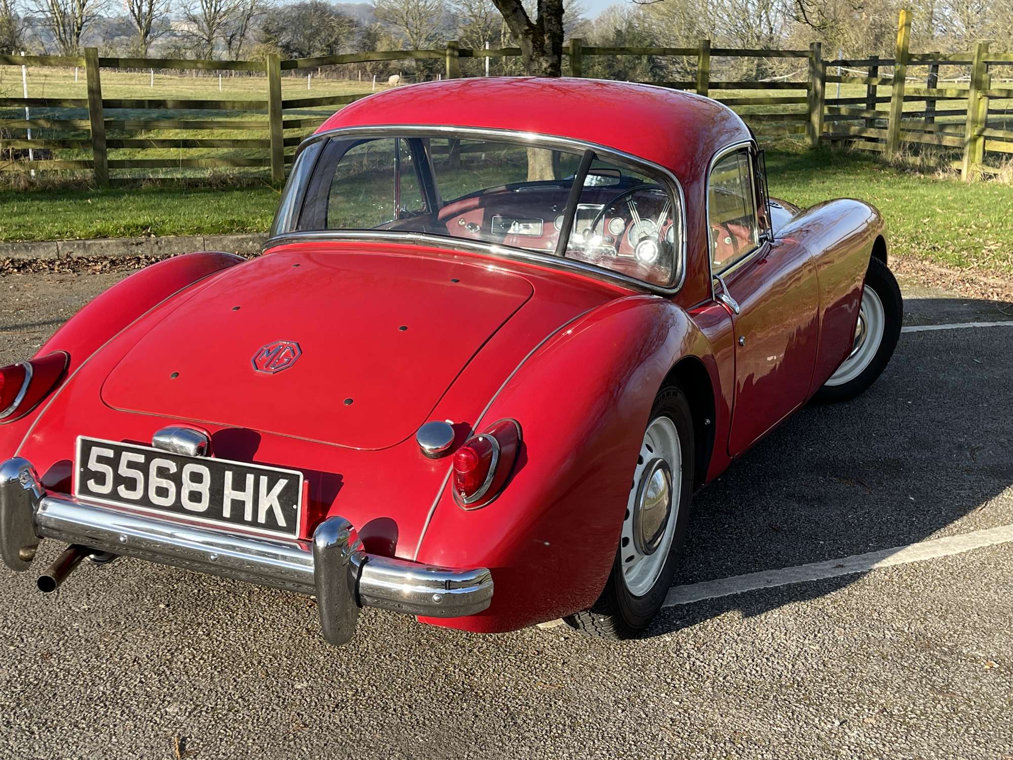 1958 MG A 1500 Coupé-Sold