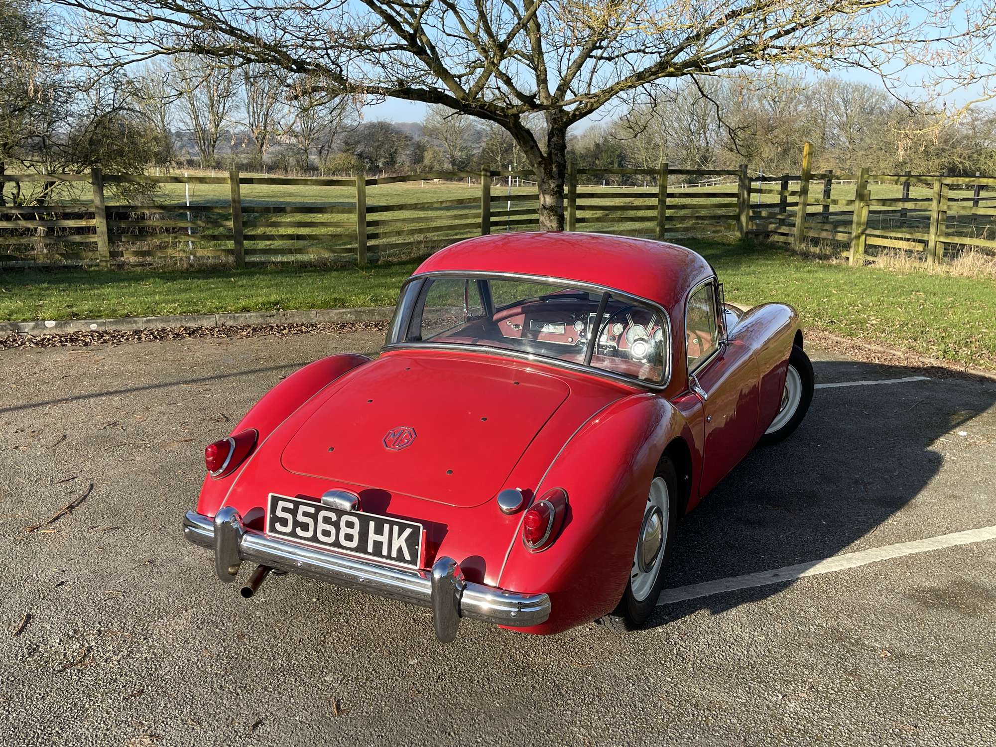 1958 MG A 1500 Coupé-Sold