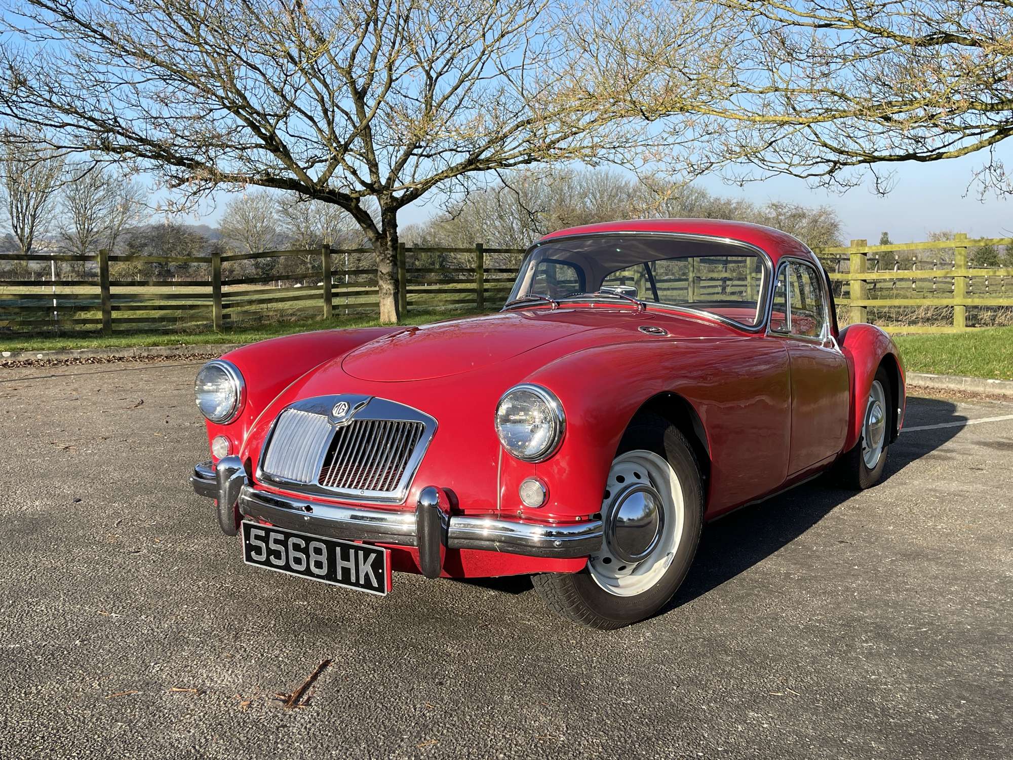 1958 MG A 1500 Coupé-Sold