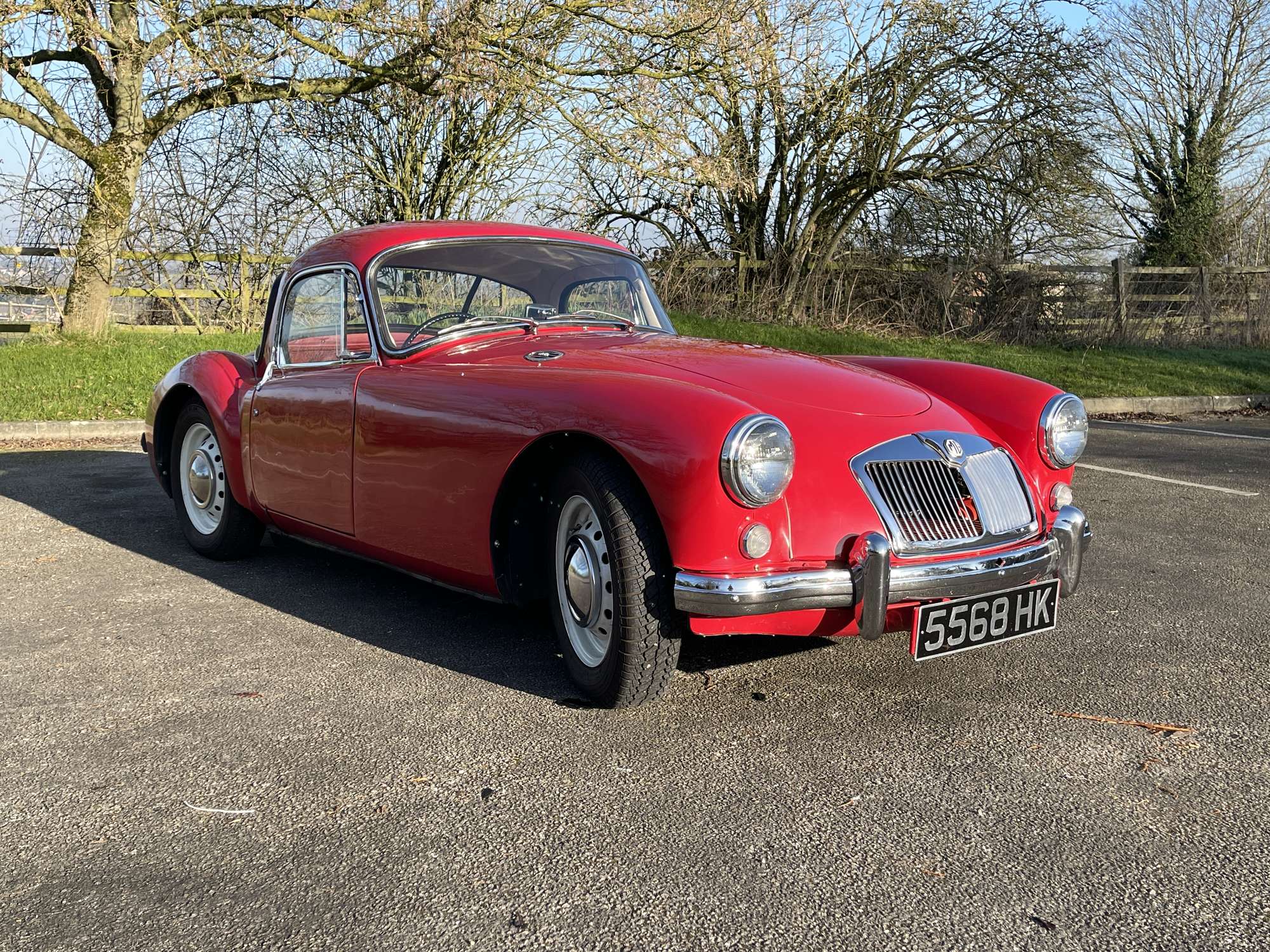1958 MG A 1500 Coupé-Sold