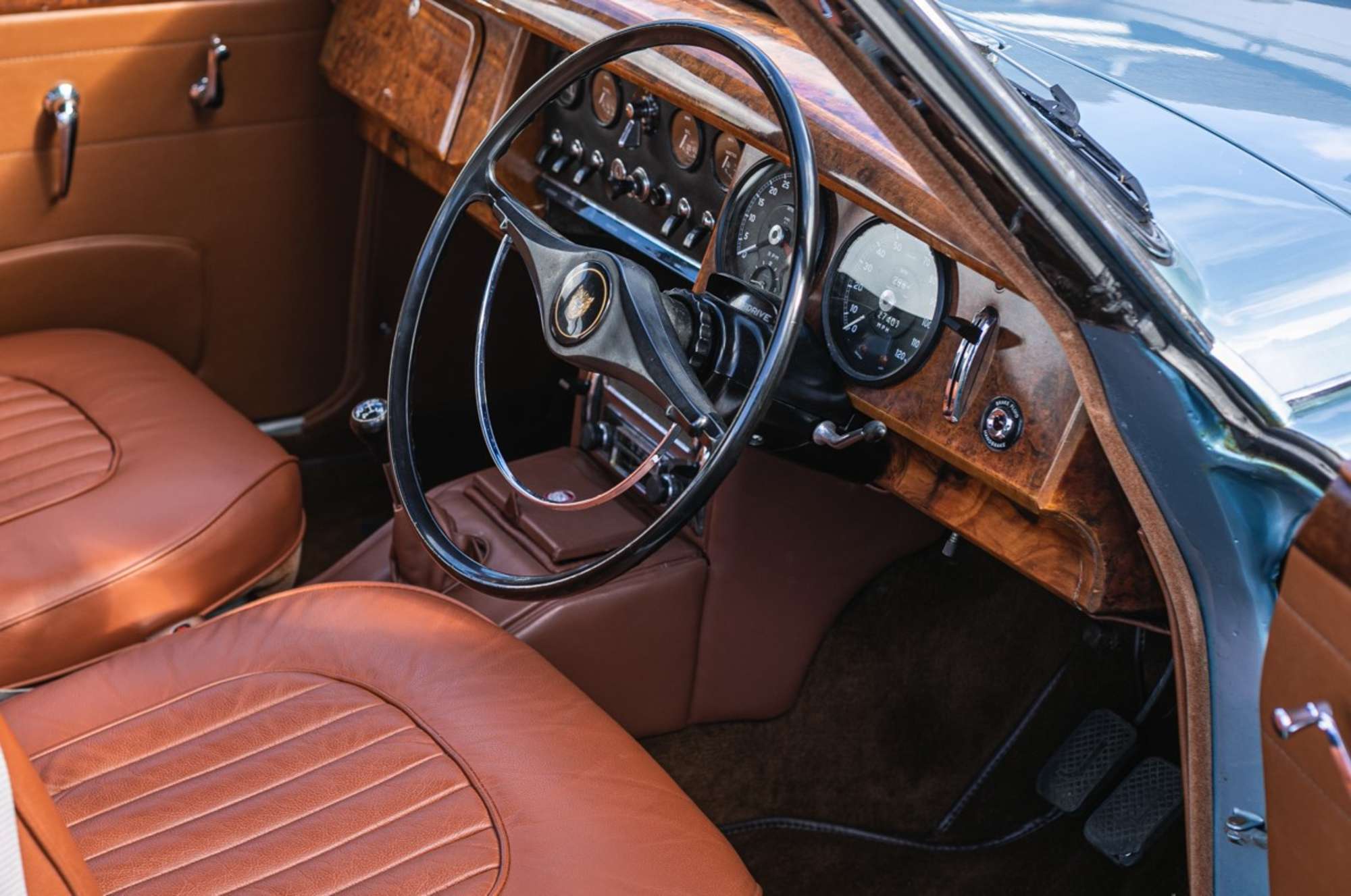 1964 Jaguar Mk2 2.4-Litre Saloon - Manual Overdrive-Sold