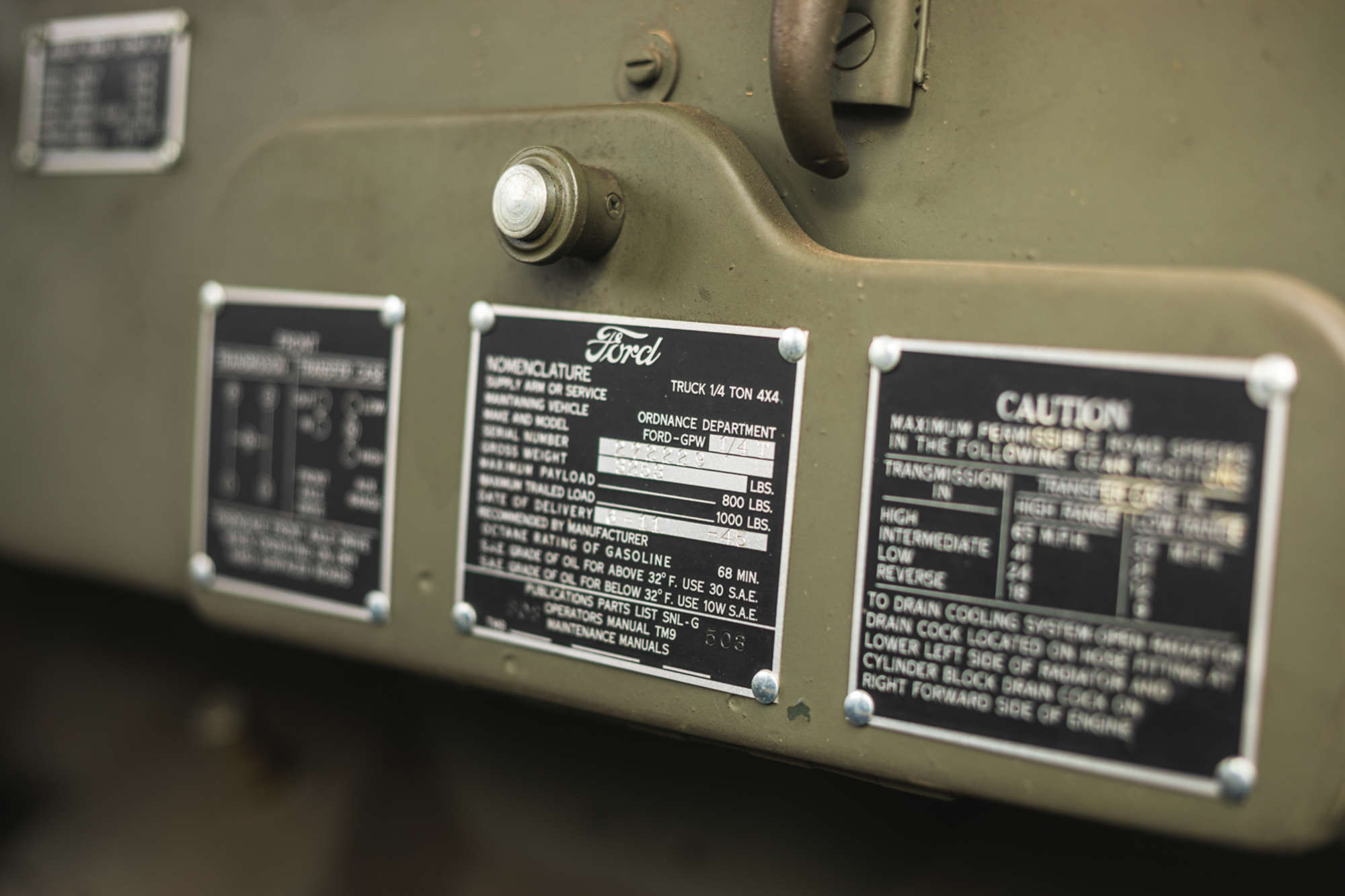 1945 Ford GPW Jeep 'Deep Mudder'-Sold