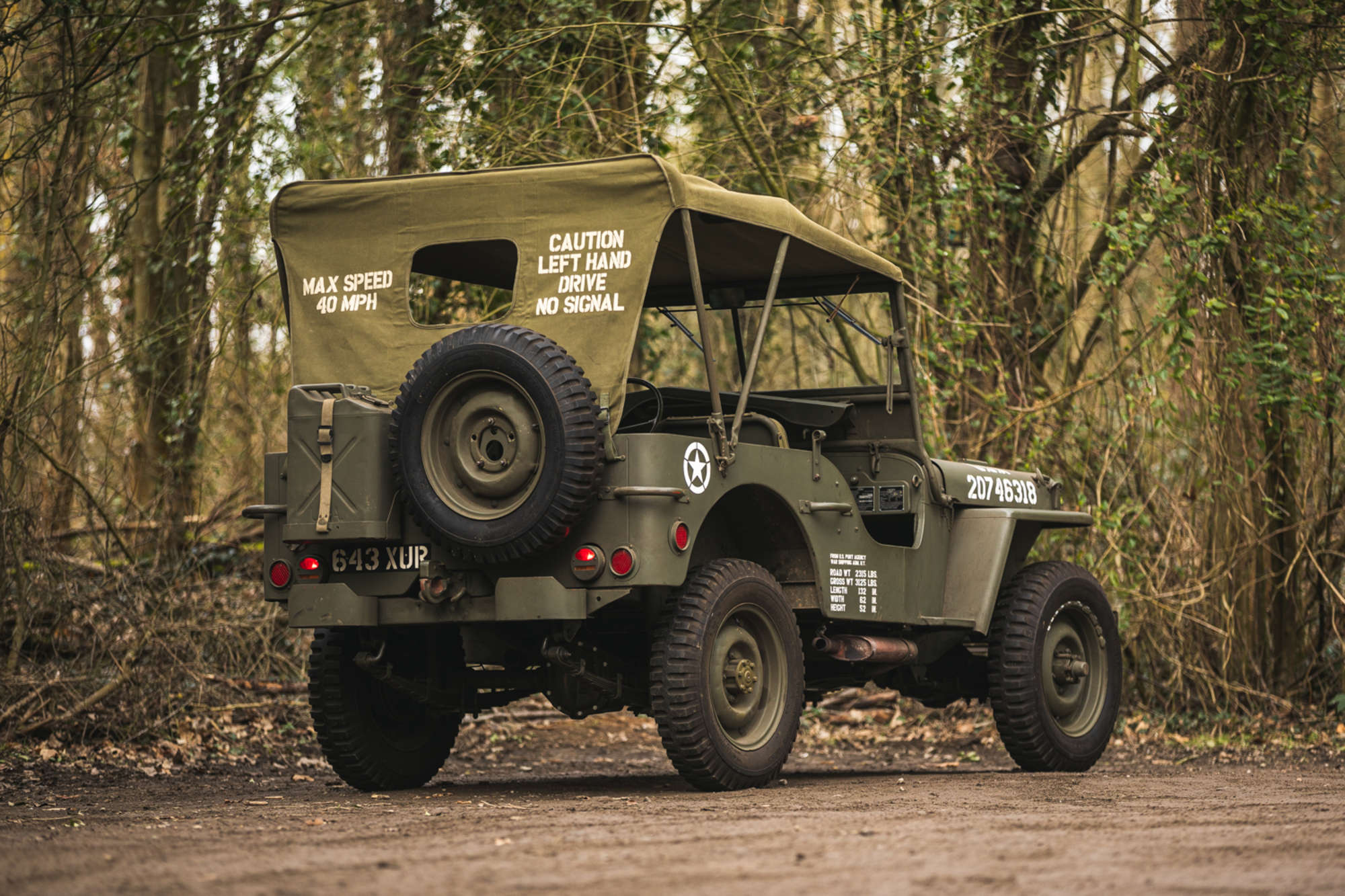 1945 Ford GPW Jeep 'Deep Mudder'-Sold