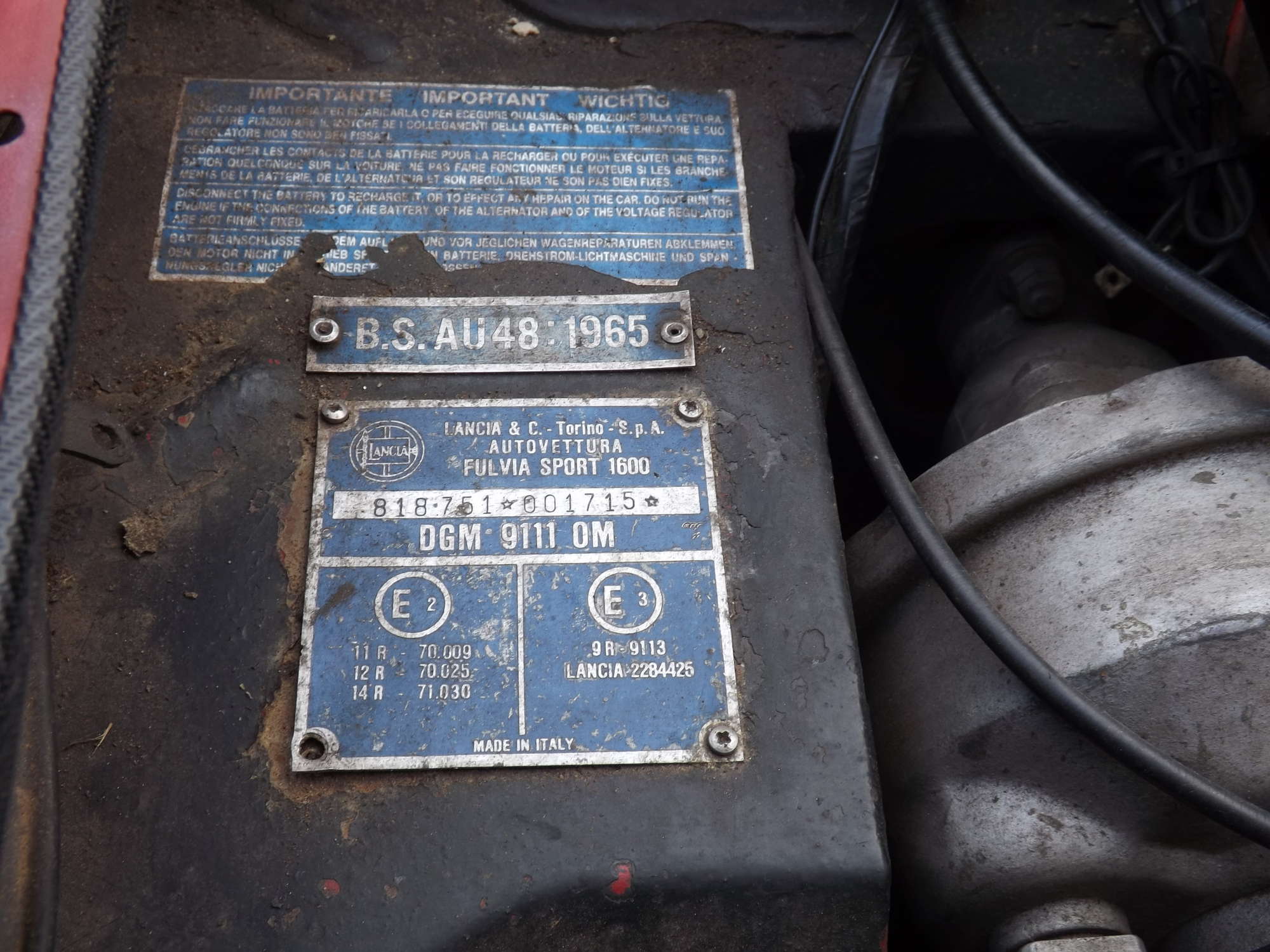 1972 Lancia Fulvia Sport 1600 Zagato-Sold