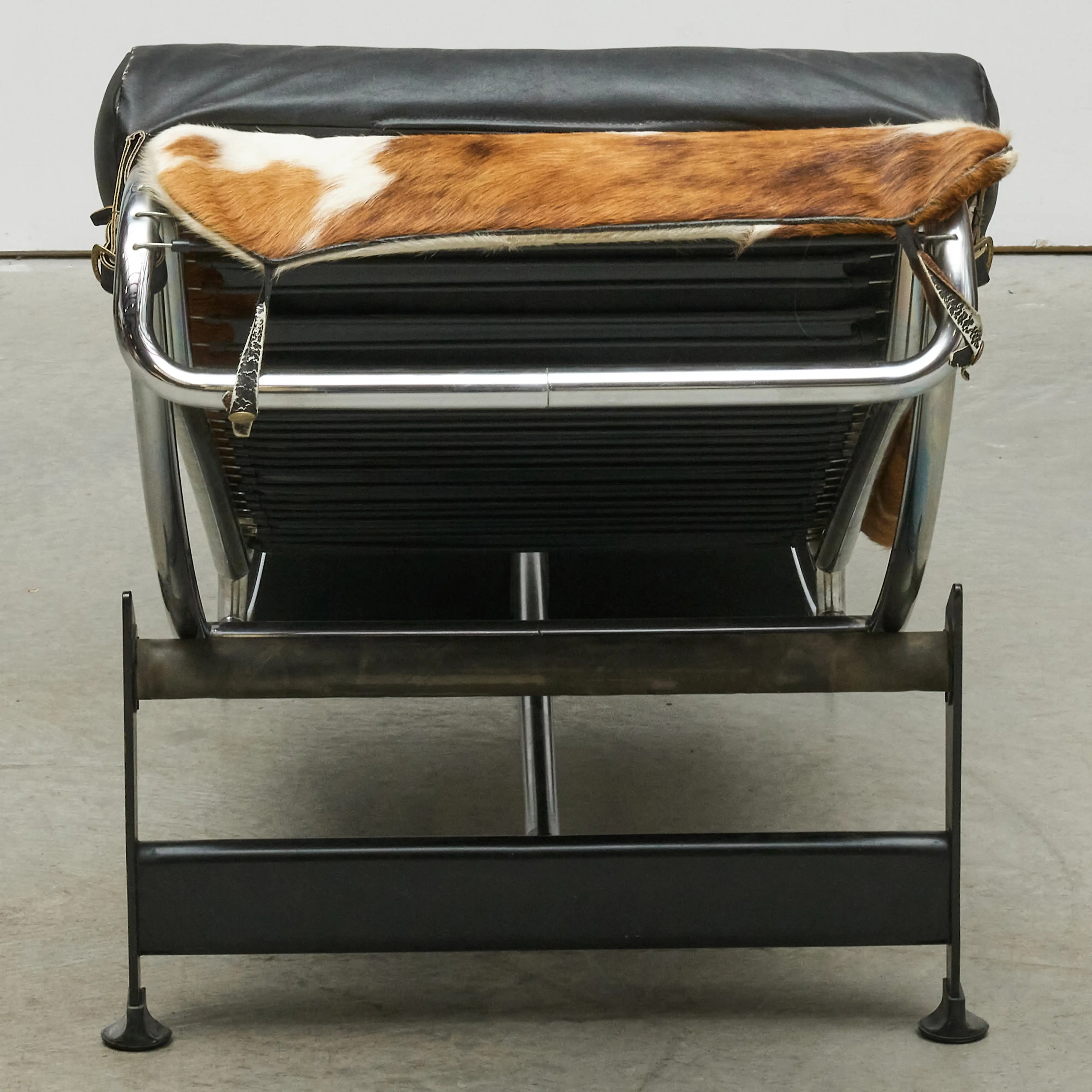 STAIR | Le Corbusier Chrome, Black Steel and | STAIR