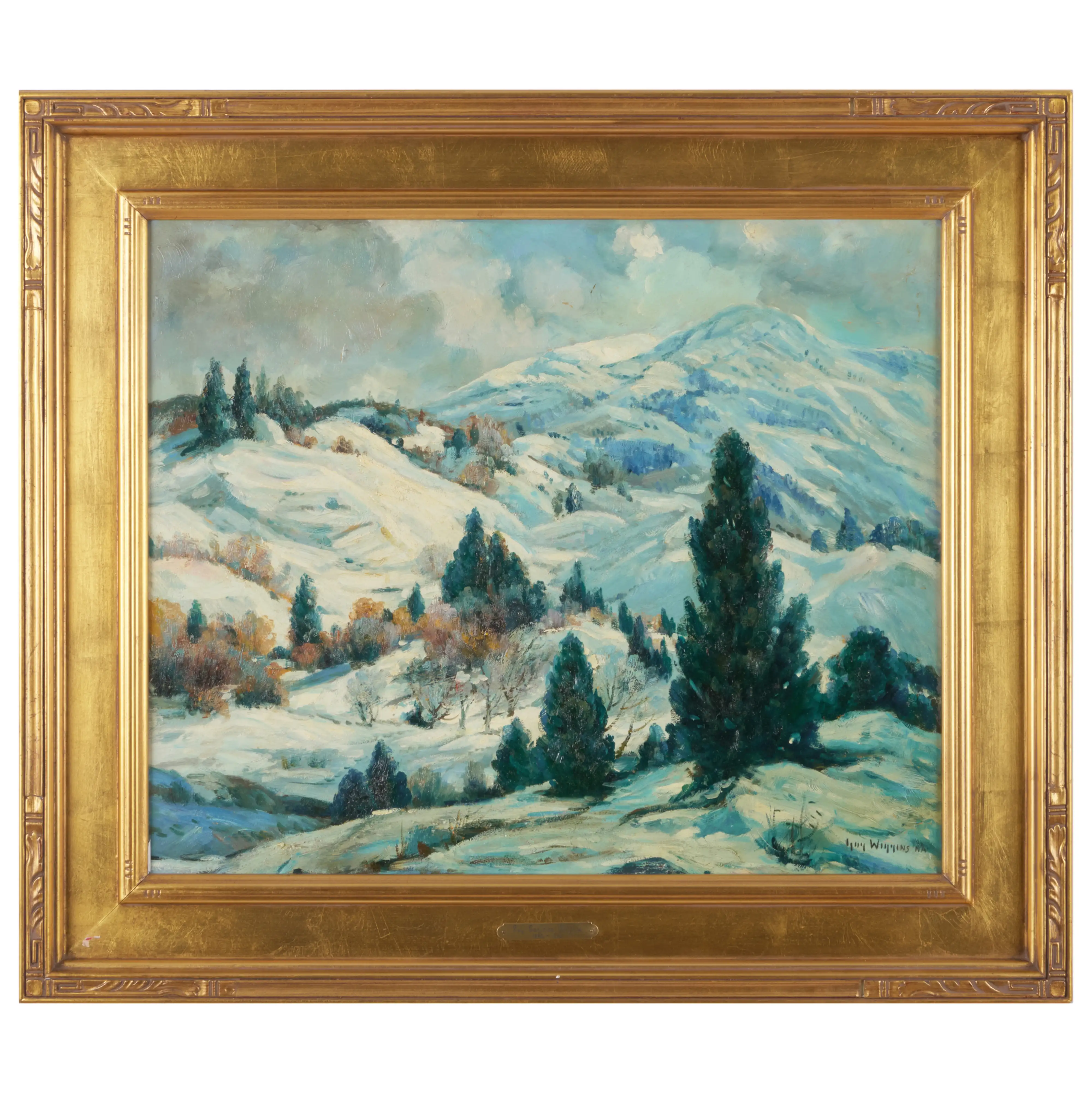 STAIR | Attributed to Guy Wiggins (1883-1962): | STAIR