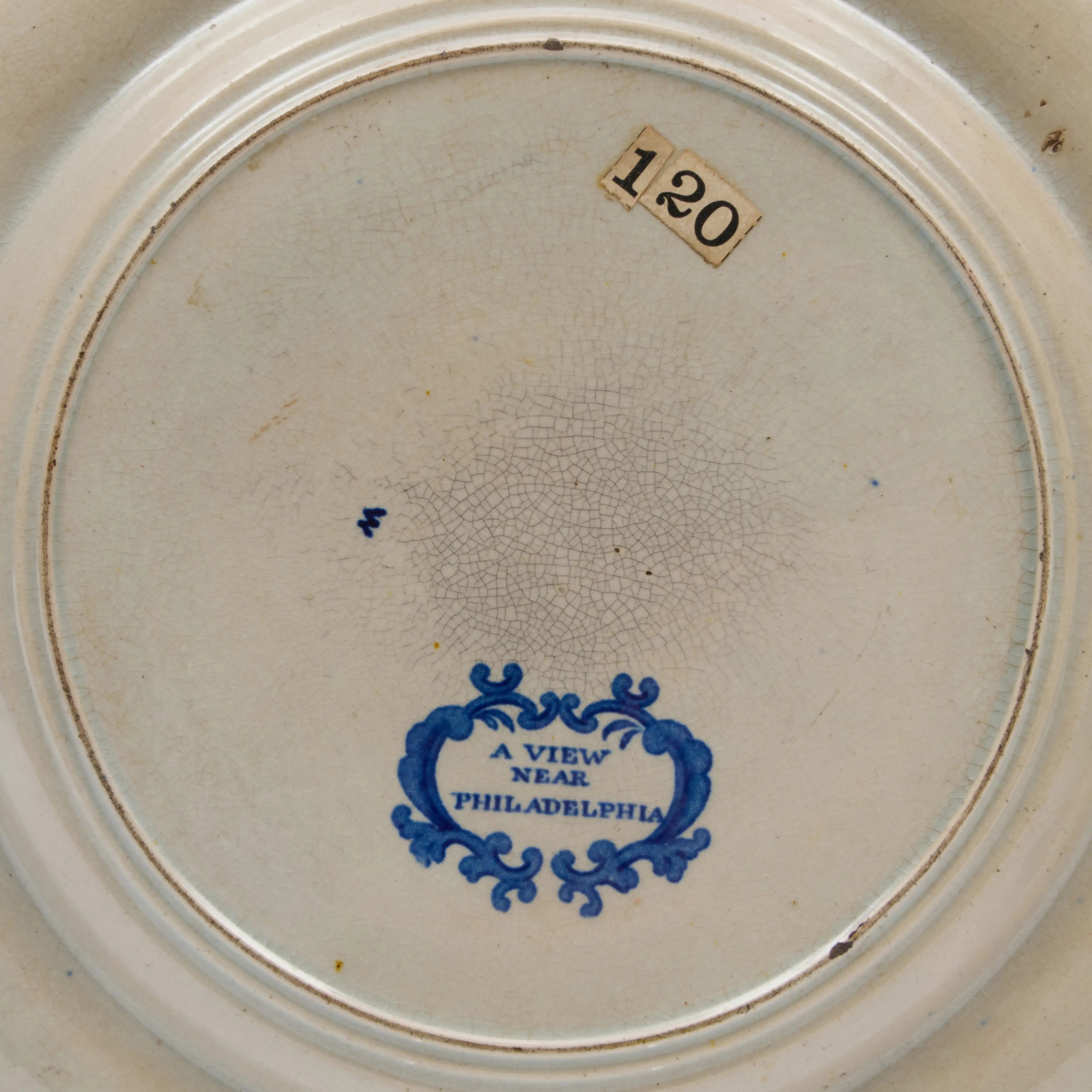 STAIR | Two Historical Staffordshire Plates | STAIR