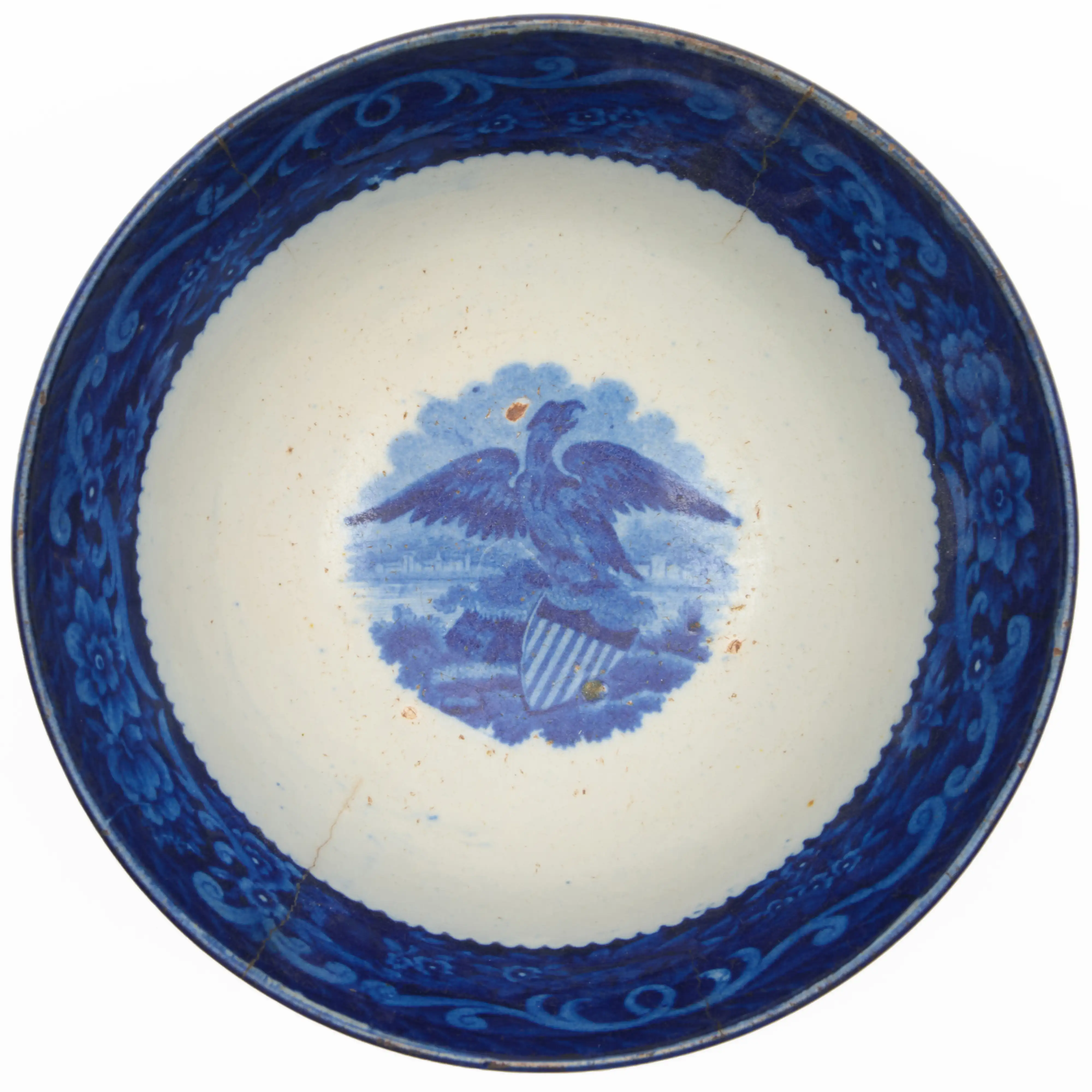 STAIR | Two Historical Staffordshire Plates | STAIR