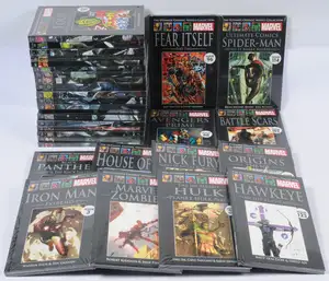 Hachette Partworks, Marvel The Ultimate Graphic Novels Collection, Hardback Graphic Novels, Fear Itself, Black Panther, Iron Man, Marvel Zombies & similar.  Al