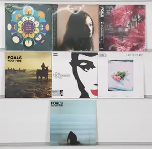 New Vinyl: A collection of contemporary indie and alternative rock vinyl LPs featuring notable releases from Foals, Bombay Bicycle Club, and The Courteeners