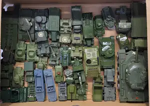 Dinky, Britains, Matchbox and similar, an unboxed Military group