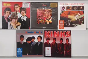 New Vinyl: A collection of classic 1960s British rock and beat music reissues, fea…