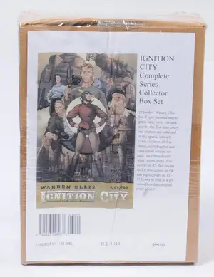 Avatar Comics, Ignition City, Complete Series Collector Box Set (Sealed) Limited to 100 Sets.  Although unchecked for completeness condition of the Sealed Oute