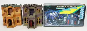 Kenner Batman boxed and loose Batcave trio