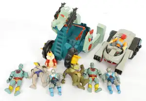 LJN Thundercats loose figure and vehicle group