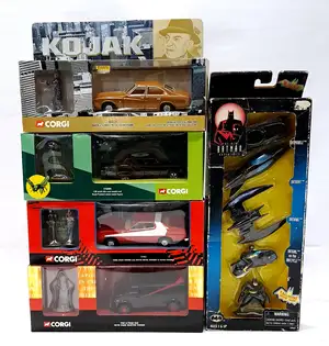 Kenner and Corgi, a boxed Film and TV group