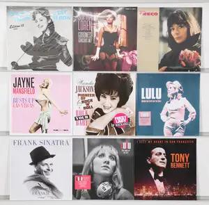 New Vinyl: A selection of vocal pop, rock and roll, and chanson albums featuring iconic screen stars and legendary vocalists