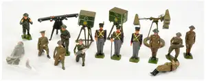 Britains - A Mixed Group of Military Equipment & Lead Figures