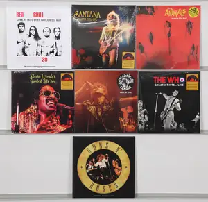 New Vinyl: A selection of rock, punk, and soul live recordings and radio broadcast sessions featuring legendary performers