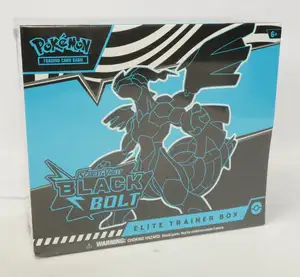 The Pokemon Company, a Sealed Black Bolt Elite Trainer Box.