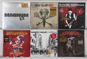 New Vinyl: A superb collection of heavy metal and hard rock albums featuring class…