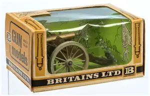Britains - 'American Civil War' Theme, Comprising: Set 9726 'American Civil War Field Piece', Boxed.