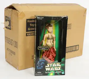 Hasbro Star Wars Power of the Force Princess Leia with Chain (Slave Leia) 12" Figure x6