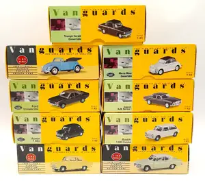 Vanguards, a boxed 1:43 scale group to include VA08600 Jaguar XJS Series 1 in Regency Red and others