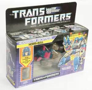 Hasbro 1987 Transformers Headmaster Horri-Bull with Kreb trainer