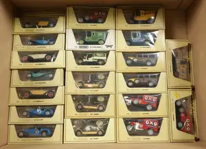 Matchbox, a boxed Group of Model Of Yesteryear Series Models.