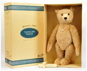 Steiff Teddy Bear Replica 1909, white tag 406058