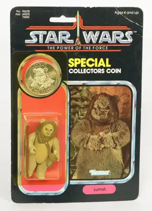 Kenner Star Wars vintage 3.75 inch action figure Lumat Power of the Force 92A