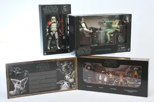 Hasbro Black Series 6 inch action figures: Cantina Showdown (Han and Greedo), Disney Parks Galactic Creatures