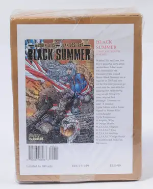 Avatar Comics, Black Summer, Complete Signed Box Set (Sealed) Limited to 100 Sets.  Although unchecked for completeness condition of the Sealed Outer Box gener