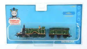 Bachmann Thomas & Friends HO/OO Gauge No. 58748 “Emily (with moving eyes)” electric locomotive and tende