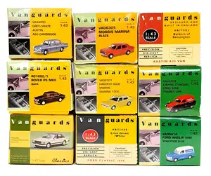 Vanguards, a boxed 1:43 Scale group