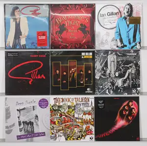 New Vinyl: A collection of hard rock LPs featuring Deep Purple and related projects including Ian Gillan and Blackmore's Night