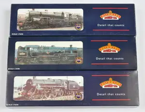 Bachmann OO Gauge trio of BR Steam Locomotives comprising of