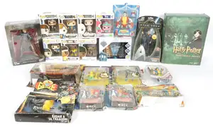 Hasbro, Funko & Similar, a Boxed Group of Mixed Action Figures & Figures.