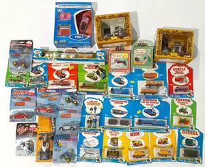 ERTL and similar, a boxed/carded group mainly comprising of TV related "Thomas The Tank Engine" and similar