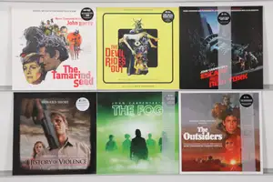New Vinyl: Soundtrack and original score collection featuring notable works by John Carpenter, John Barry, and Howard Shore