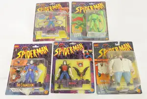 ToyBiz Spider-Man carded figure group