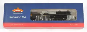 Bachmann branch-line OO Gauge 31-002 Robinson Class O4 2-8-0 No.63635 BR plain black early emblem