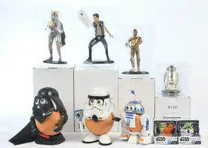 DeAgostini (Attakus) Star Wars Statues Boba Fett & Han Solo (Fact Files & Millennium Falcon Promotion), R2D2, C-3PO
