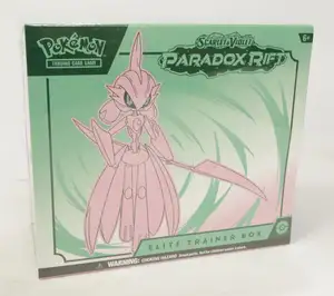 The Pokemon Company, a Sealed Paradox Rift Iron Valiant Elite Trainer Box.