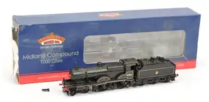 Bachmann Branchline OO gauge 31-932DC LMS 'Compound' 4-4-0 No.40934 in BR lined black early emblem